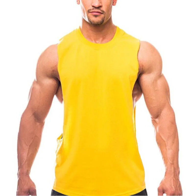 Muscle Guys Loose Tank Tops: Summer Fitness Vest