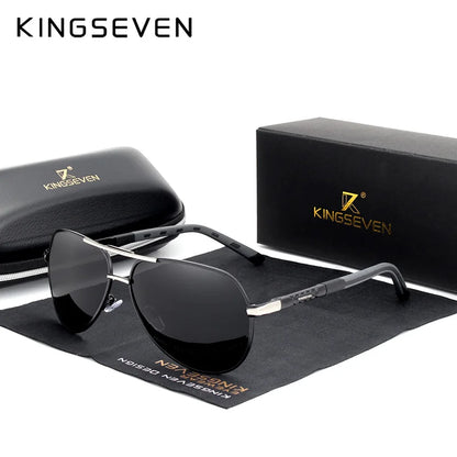 Polarized Aluminum Sunglasses for Men: UV Protection