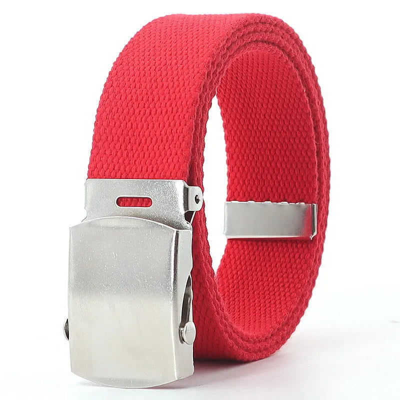 Breathable Metal Buckle Belt