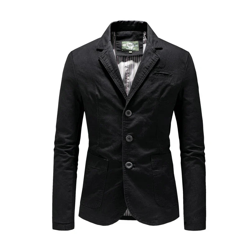 New Men's Cotton Casual Blazers