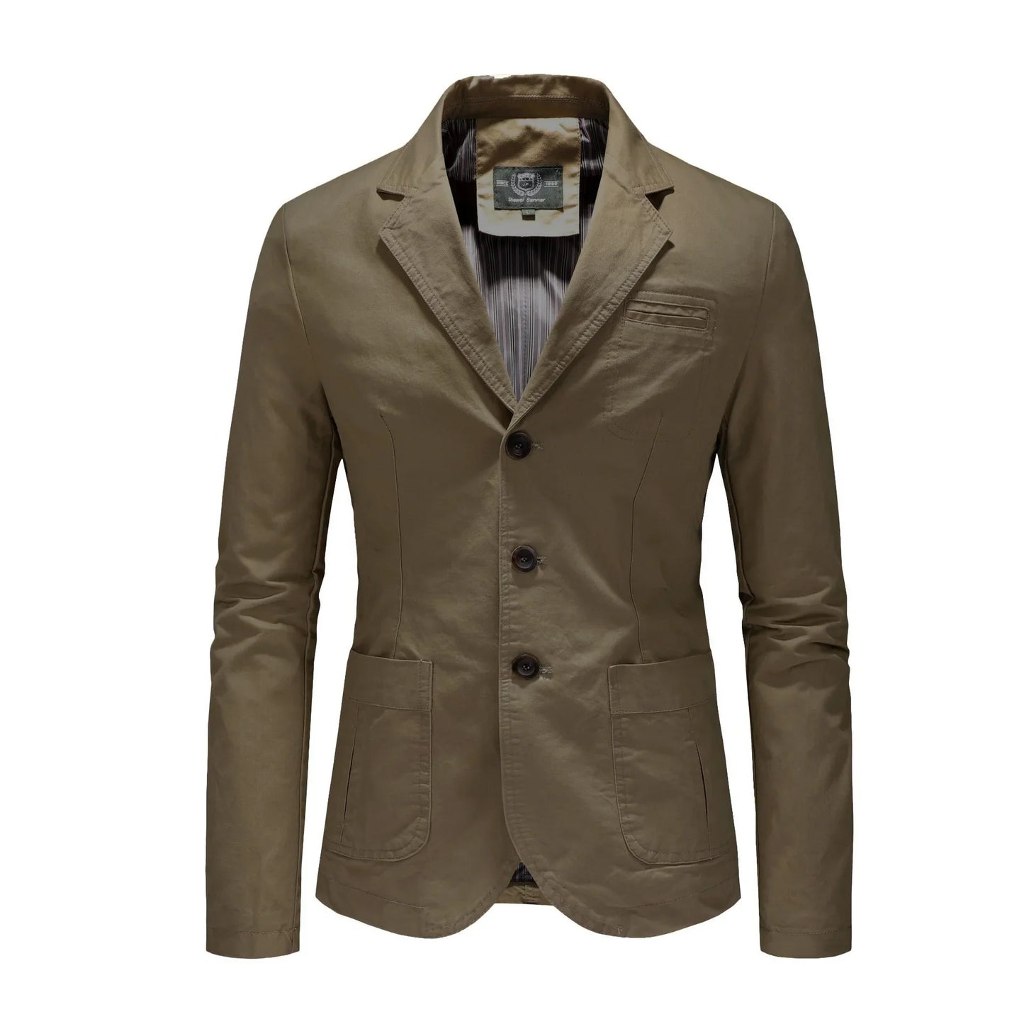 New Men's Cotton Casual Blazers