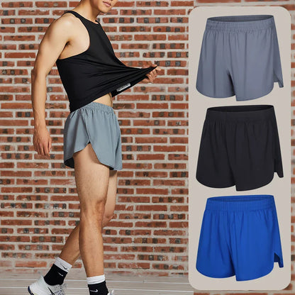 Quick-Dry Marathon Shorts for Men